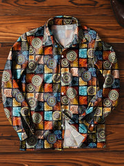 Men's ice cream Cotton Summer Casual Beach Shirt Short Sleeve