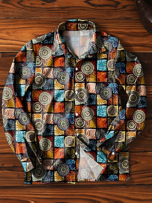 Men's ice cream Cotton Summer Casual Beach Shirt Short Sleeve