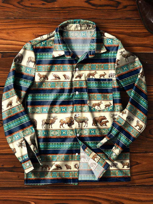 Men's ice cream Cotton Summer Casual Beach Shirt Short Sleeve