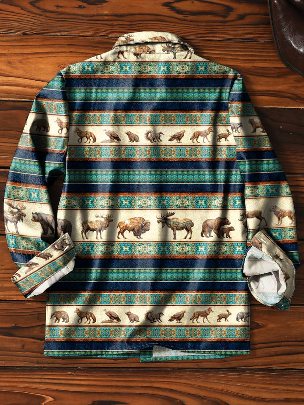 Men's ice cream Cotton Summer Casual Beach Shirt Short Sleeve