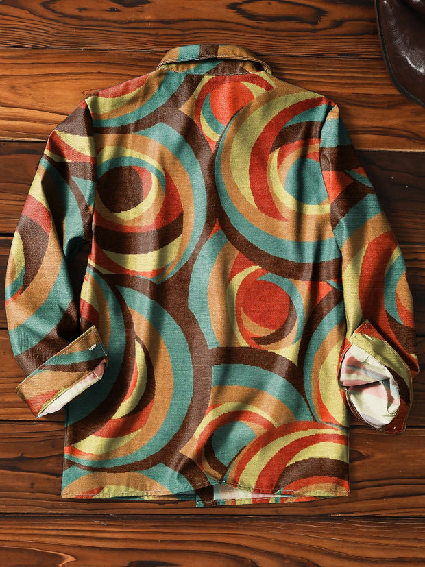 Men's ice cream Cotton Summer Casual Beach Shirt Short Sleeve