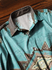Men's ice cream Cotton Summer Casual Beach Shirt Short Sleeve