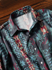 Men's ice cream Cotton Summer Casual Beach Shirt Short Sleeve