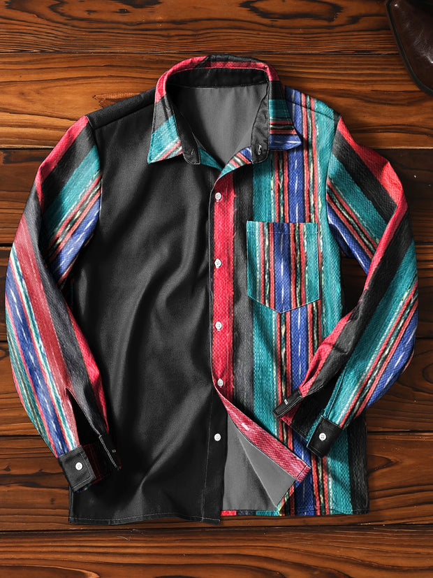 Men's ice cream Cotton Summer Casual Beach Shirt Short Sleeve