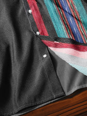 Men's ice cream Cotton Summer Casual Beach Shirt Short Sleeve