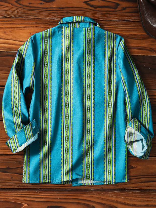Men's ice cream Cotton Summer Casual Beach Shirt Short Sleeve
