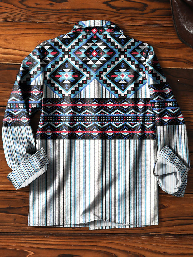 Men's ice cream Cotton Summer Casual Beach Shirt Short Sleeve