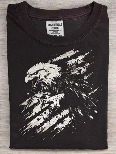 Roaring Eagle Printed Casual Short Sleeve T-Shirt
