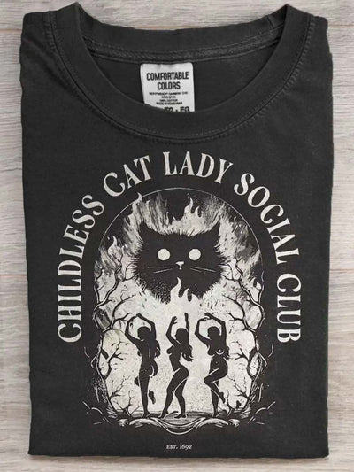 Halloween Printed Casual Short Sleeve T-Shirt