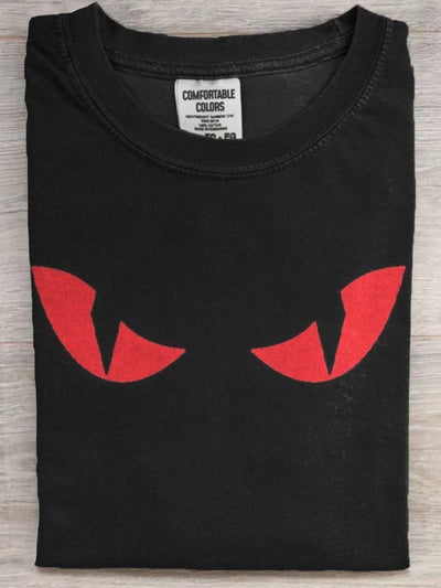 Halloween Printed Casual Short Sleeve T-Shirt