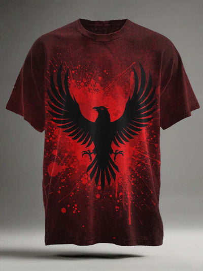 Dark Fantasy Print Casual Short Sleeve T-Shirt