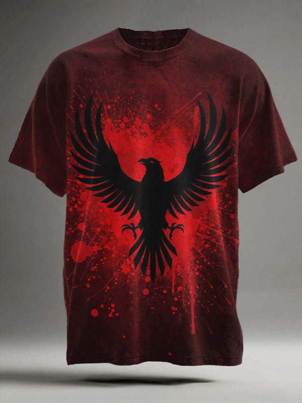 Dark Fantasy Print Casual Short Sleeve T-Shirt