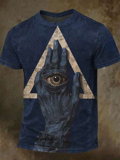 Dark Fantasy Printed Casual Short Sleeve T-shirt
