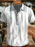 Polka Dot Print Casual Short-Sleeved Shirt