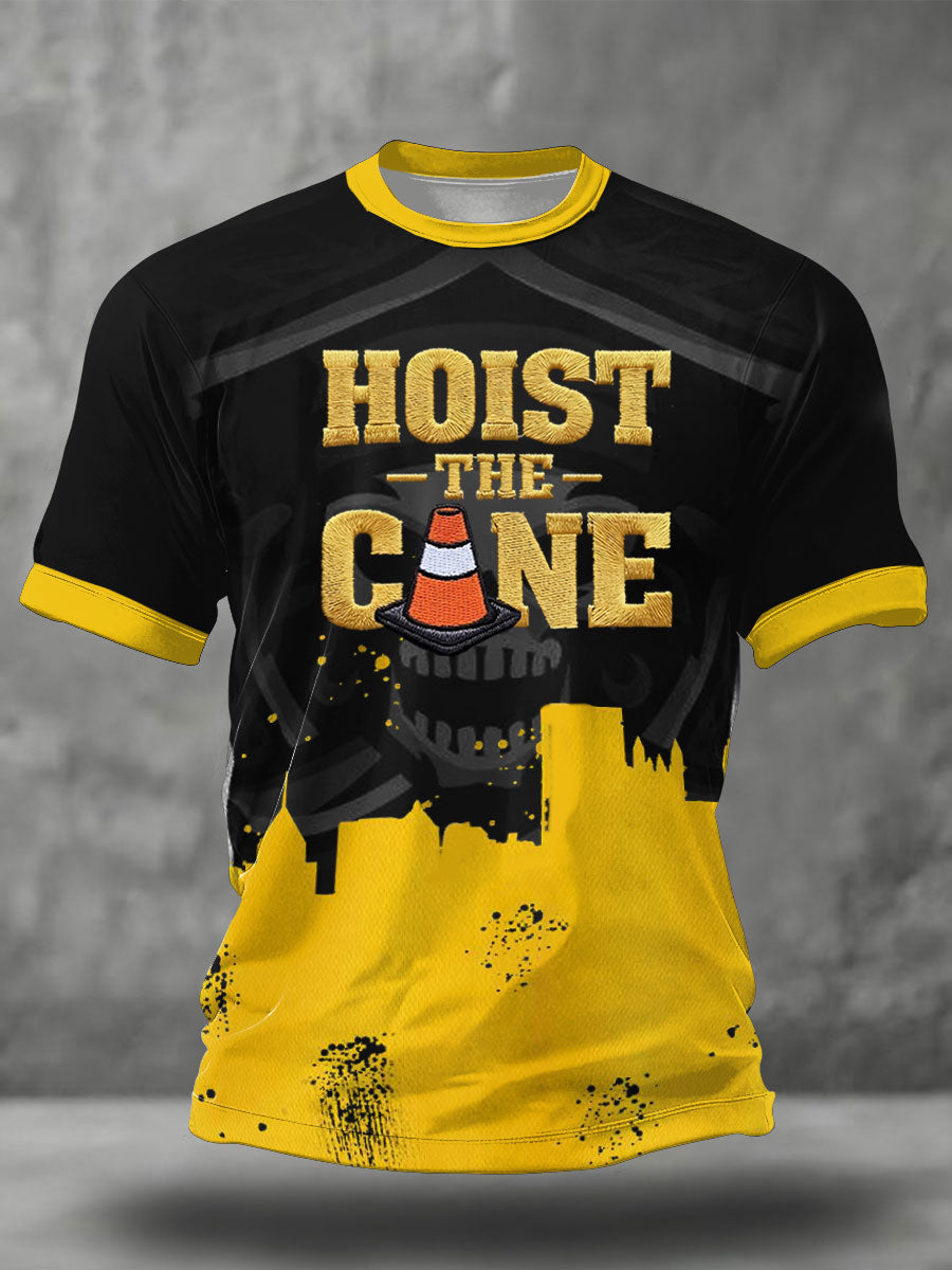 Men's Hoist The Cone Baseball Lover Printed Tank Tops