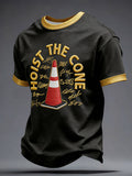 Men's Hoist The Cone Baseball Lover Printed Tank Tops