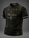 Men’s Mexico Independence Day Print Casual Short-Sleeve T-Shirt