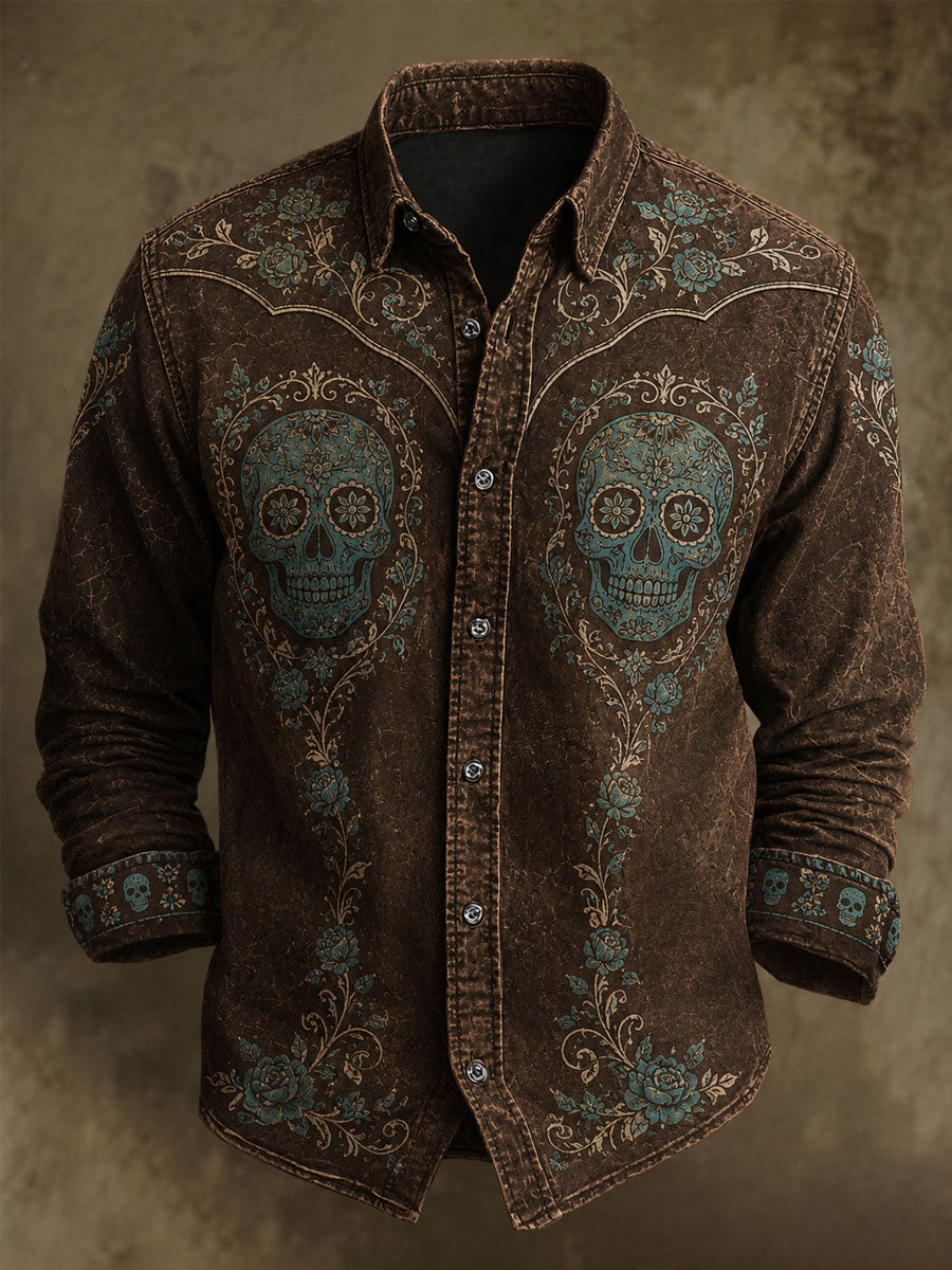 Men's Vintage Western Style Should Feature Long-Sleeved Shirts