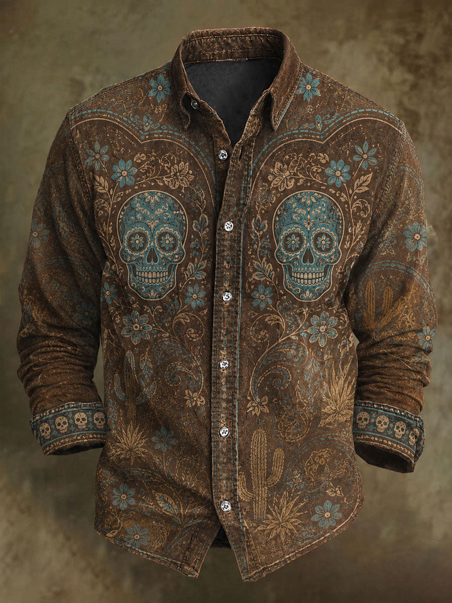 Men's Vintage Western Style Should Feature Long-Sleeved Shirts